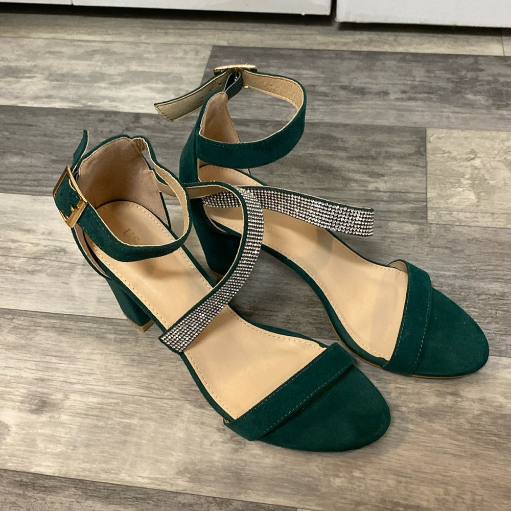 Green heels